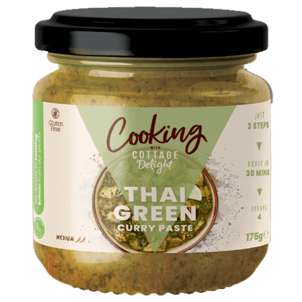 Cooking With Cottage Delight Thai Green Curry Paste 175g